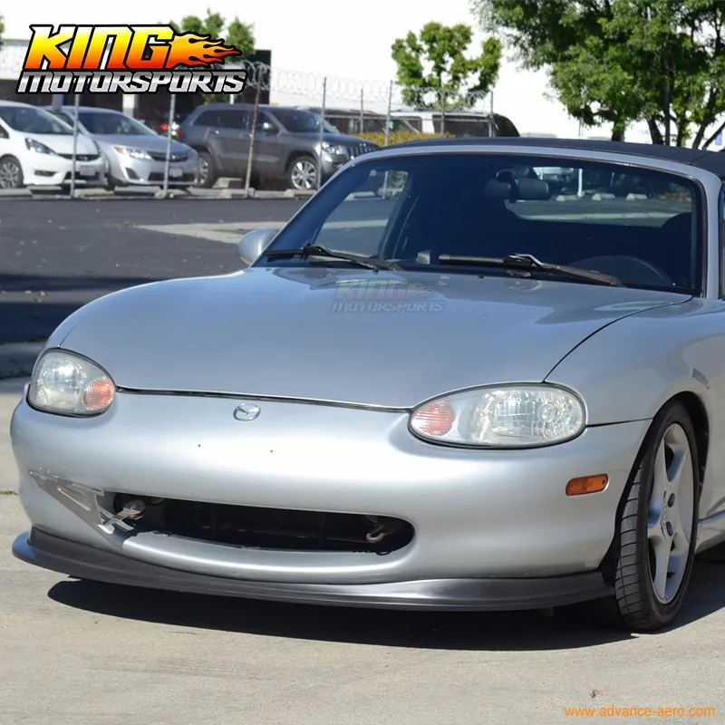 Для 99-00 1999 2000 Мазда Miata MX-5 DS Стиль бампер передний бампер спойлер ПУ глобальной по всему миру