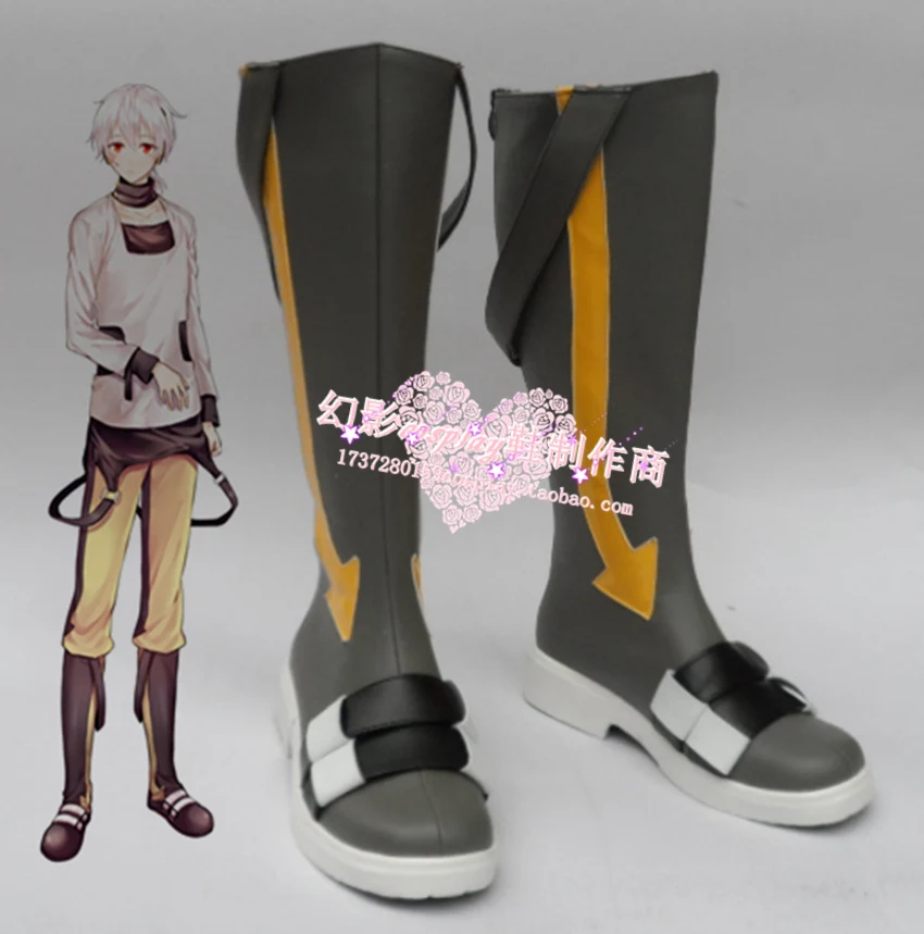 Обувь для косплея Kagerou Project Konoha haruka gaotong сапоги на заказ стиль 3 | Тематическая
