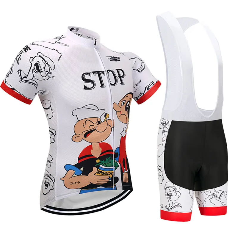 Crossrider Мужская мультяшная велосипедная майка MTB рубашка велосипедная одежда короткий комплект Ropa Ciclismo велосипедная одежда Maillot Culotte