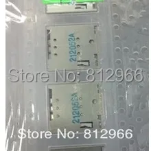 50 шт./лот, sim card reader Держатель Разъем для сони Xperia T LT30 LT30I модуль слот лотка