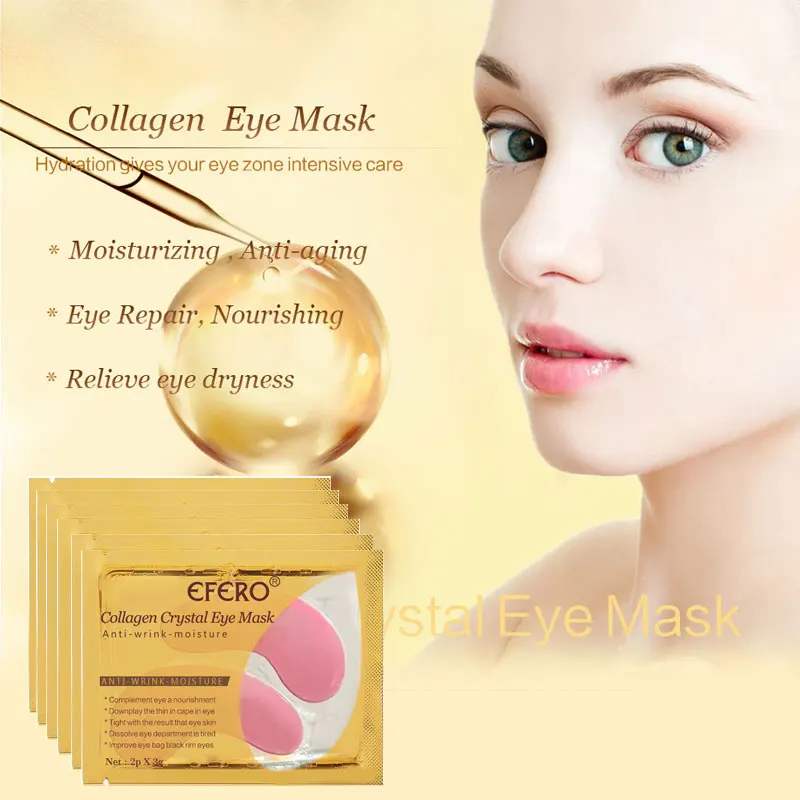 EFERO Face Cream with Snail Essence Deep Repair Serum+Collagen Anti Wrinkle Firming Eye Cream+5Pack Crystal Collagen Eye Mask