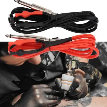 

2 Colors 1.8m Tattoo Power Supply Silicone Clip Cord Tattoo Hook Line for Tattoo Machine Permanent Make Up