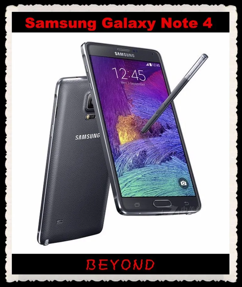 Samsung Galaxy Note 4 N910C разблокированный мобильный телефон GSM 4G LTE Android, четыре ядра, 5,7 дюймов, 16 МП ram, 3 ГБ rom, 32 ГБ Exynos