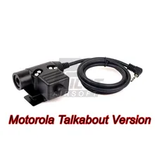 Z-Tactical U94 PTT for Motorola Talkabout Version Tactical Airsoft Hunting Military Radio Walkie Talkie Headset kenwood baofeng