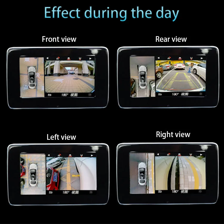 aHD Camera 360 Car for Class B CLA CLS GLE Mercedes-benz Comand NTG5.0 System All Round View