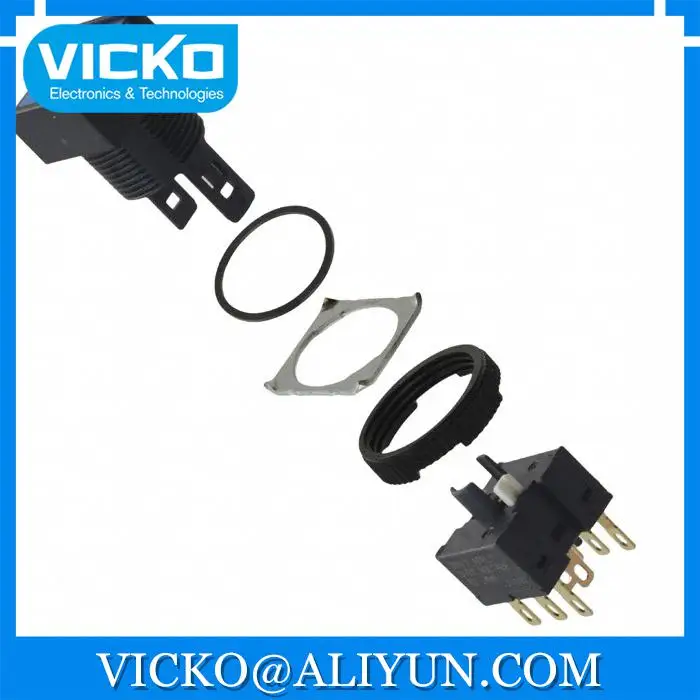 

[VK] A165L-AAA-5-2 SWITCH PUSHBUTTON DPDT 5A 125V SWITCH