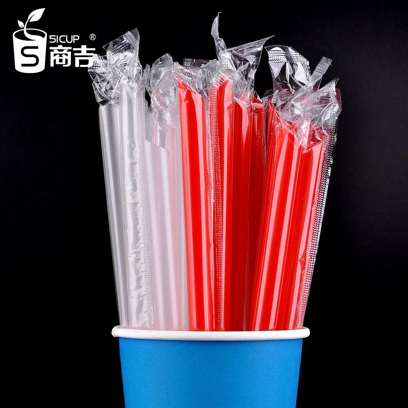Wholesale 200pcs Pearl Bubble Tea Milk shakes Plas...