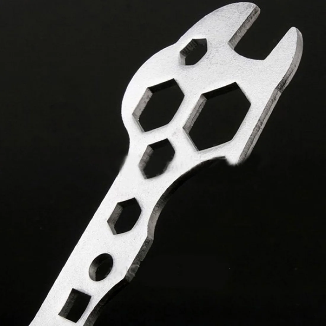 1pc 15 in 1 Bicycle Cycling Bike Wrench Steel Hexagon Spanner Repair Tool Kits Multifunction Wrench Flat Spanner