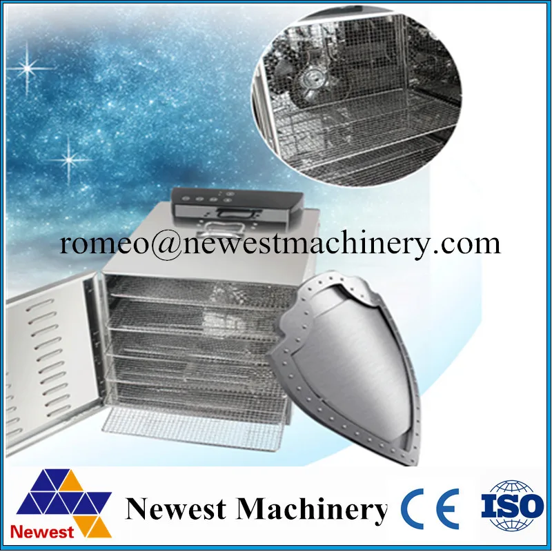 

Temperature time control Stainless Steel fruit dehydrator machine dryer for fruits and vegetables food processor drying fish