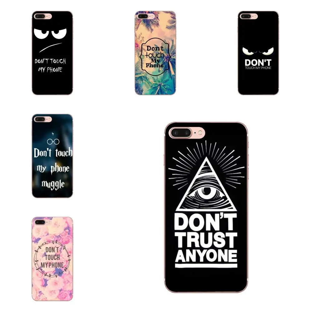 

Soft Print Phone For Samsung Galaxy Note 5 8 9 S3 S4 S5 S6 S7 S8 S9 S10 mini Edge Plus Lite Do Not Touch My Attractive
