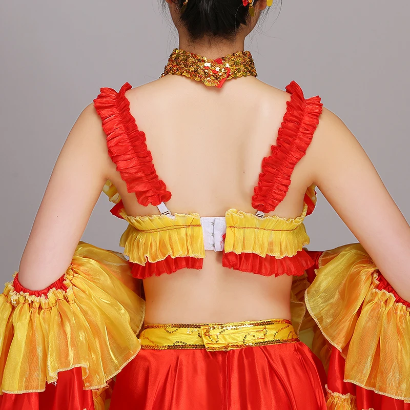 Костюм для танца живота наряд сексуальный Самба карнавал в Рио карнавальный костюм на Хэллоуин сценическое представление одежда для танца живота