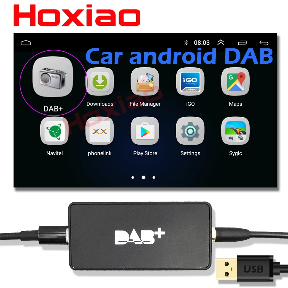 F car android dab