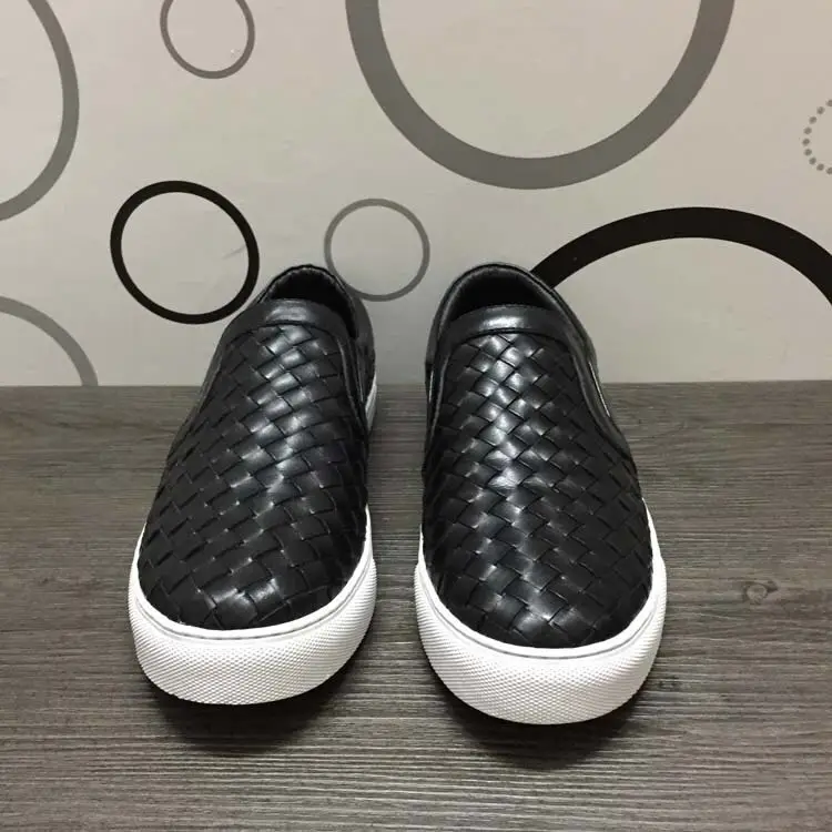 Antideslizante Moda 2018new Suela Gruesa Negro Cuero Arrastrando De Palabra Calidad Patrón Zapatillas Alta Una Genuino Hombre 6qUSH