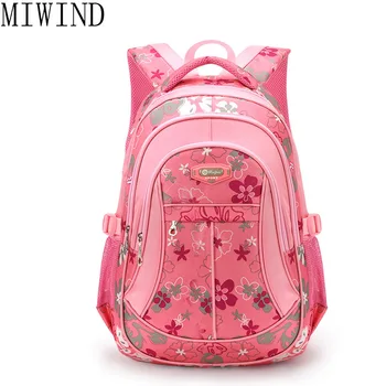 

School Backpacks for Girls Fashion Kids Backpacks Lovely School Bags For Teenage Girls School Student Mochila 1-6Grade THP756