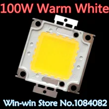 5 шт. 100 Вт светодиодный 100 Вт теплый белый светодиодный чип Встроенный высококачественный Мощность Ламповые бусины tetragonum белый 3000mA 32-34V 8000-9000LM 24* 40mil