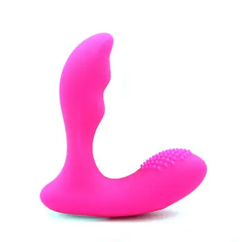 

Vibrating Prostate Massager Men Anal Plug Waterproof with Powerful Motors 10 Stimulation Patterns Butt Anus Silicone Sex Toys