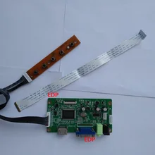 Для LTN140KT13-301 плата контроллера экран дисплей 1" монитор 1600 × 900 EDP светодиодный драйвер комплект lcd VGA 30pin