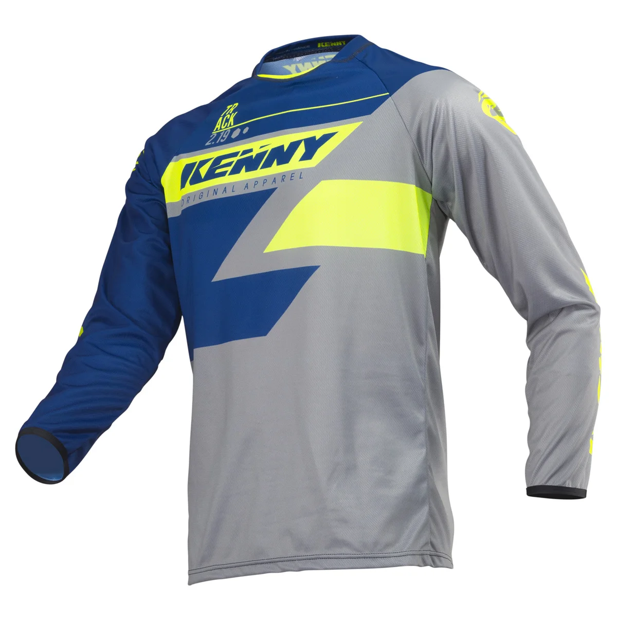 Kenny moto Jersey DH MX BMX, горный велосипед fo moto Jersey/moto cross ATV беговые гонки мото дышащая мужская рубашка - Цвет: Синий