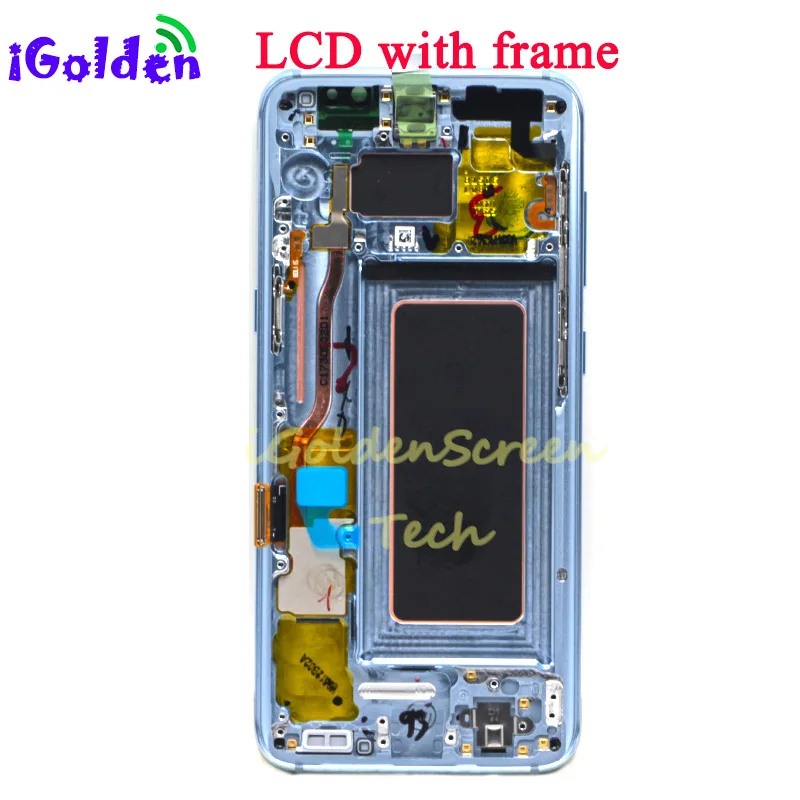 ЖК дисплей с рамкой для Samsung S8 сменный SAMSUNG Galaxy Plus G955 G950 G950F сенсорным экраном и