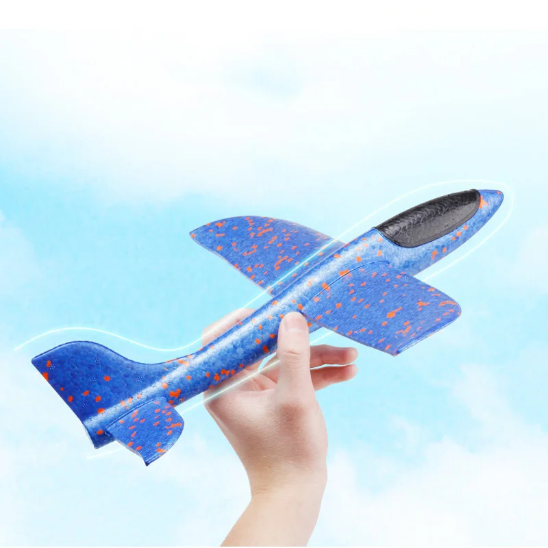 

2018 DIY Kids Toys Hand Throw Flying Glider Planes Foam Aeroplane Model Party Bag Fillers Flying Glider Plane Toys For Kids Game
