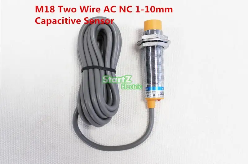 

1pcs M18 Two Wire AC NC 1-10mm distance measuring capacitive proximity switch sensor -LJC18A3-B-J/DZ