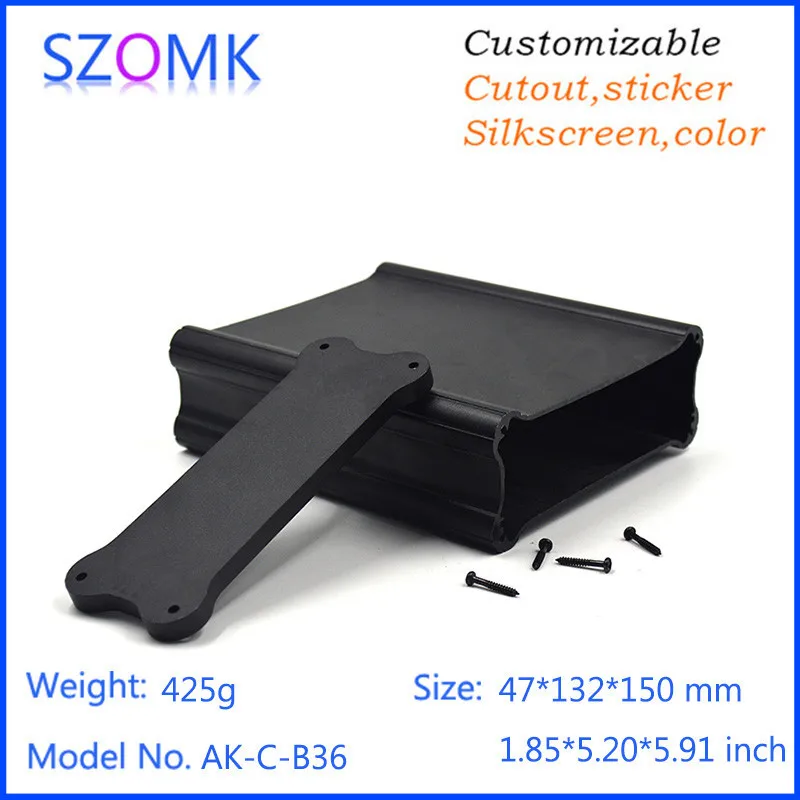 aluminum extrusion case szomk aluminum project box electronics enclosure for pcb aluminum amplifier housing box extruded junction box aluminum diy box pcb control enclosure electrical gps tracker outlet boxes (3).jpg