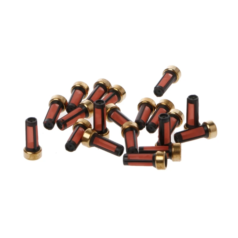 100pcs Fuel Injector Micro Basket Filter Fit for BMW Bosch Injector Repair Kits