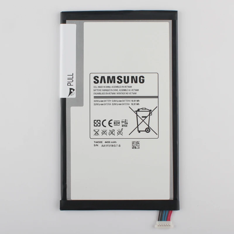 imágenes para 100% Original de la Tableta Batería T4450E Para Samsung GALAXY Tab 3 8.0 T310 T311 T315 Batterries de Repuesto Originales 4450 mAh imágenes para 100% Original de la Tableta Batería T4450E Para Samsung GALAXY Tab 3 8.0 T310 T311 T315 Batterries de Repuesto Originales 4450 mAh