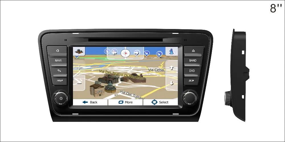 Excellent Liislee Car Android Multimedia For Skoda Octavia MK3 2013~2014 Radio CD DVD Player GPS Navi Navigation Audio Video Stereo System 17