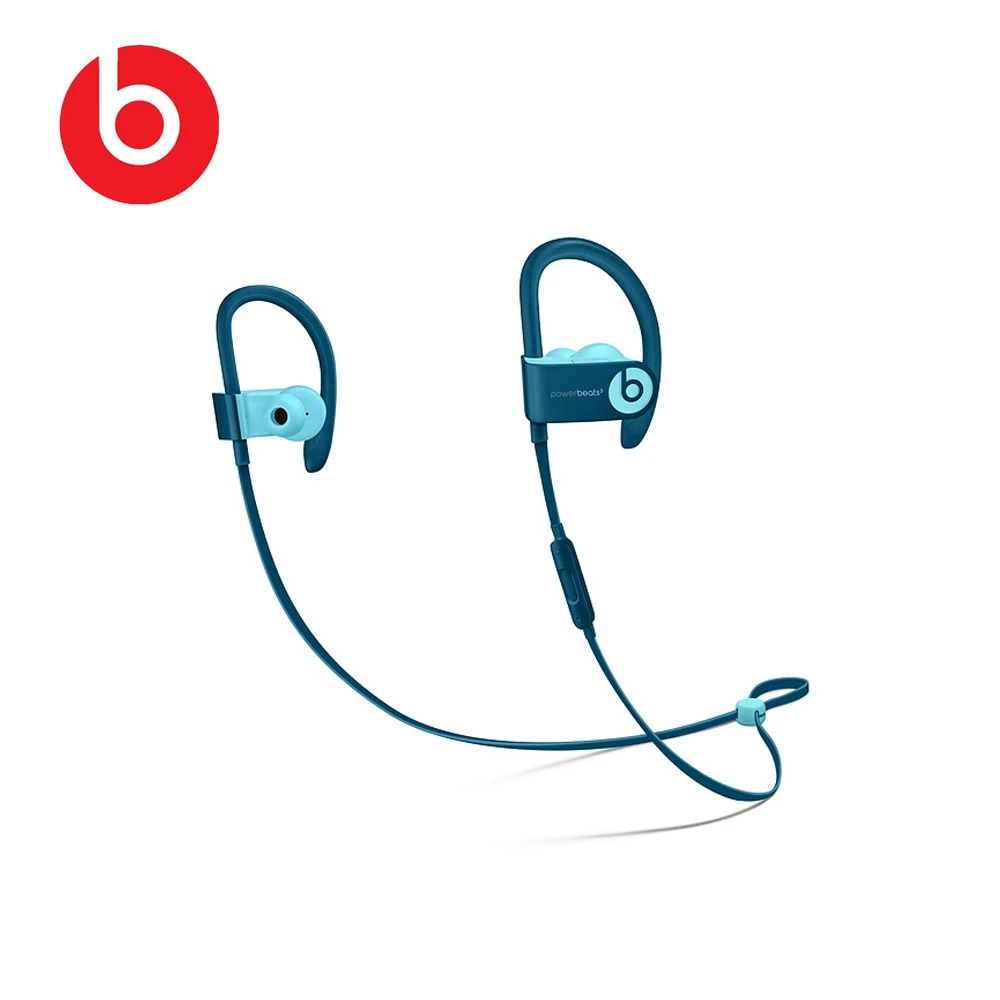 

Apple Powerbeats3 Wireless Headset Bluetooth Sports Blue In-Ear Headphone Binaural In Hook Earphone Earplug for Music for Iphone