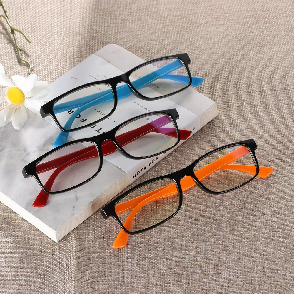 Модные 1 шт Анти-Синие лучи излучения очки Многоцветный анти-УФ UV400 унисекс плоские зеркальные компьютерные очки