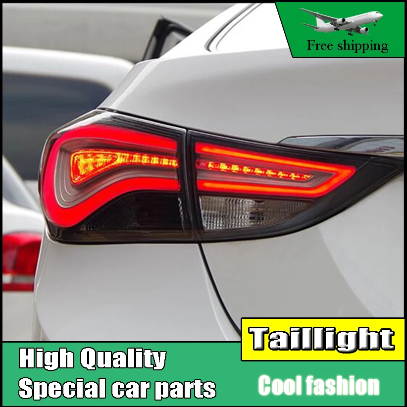 

Car Styling Case For Hyundai Elantra 2012-2015 Taillights LED Tail Light LED Rear Lamp DRL+Brake+Reversing+Signal Automobile