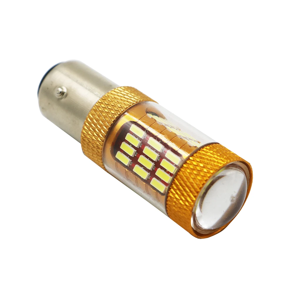 Y 10 шт супер яркость высокая мощность BA15D 1157 led 7 5 W 60smd 4014 p21w ba15s BAY15D задний