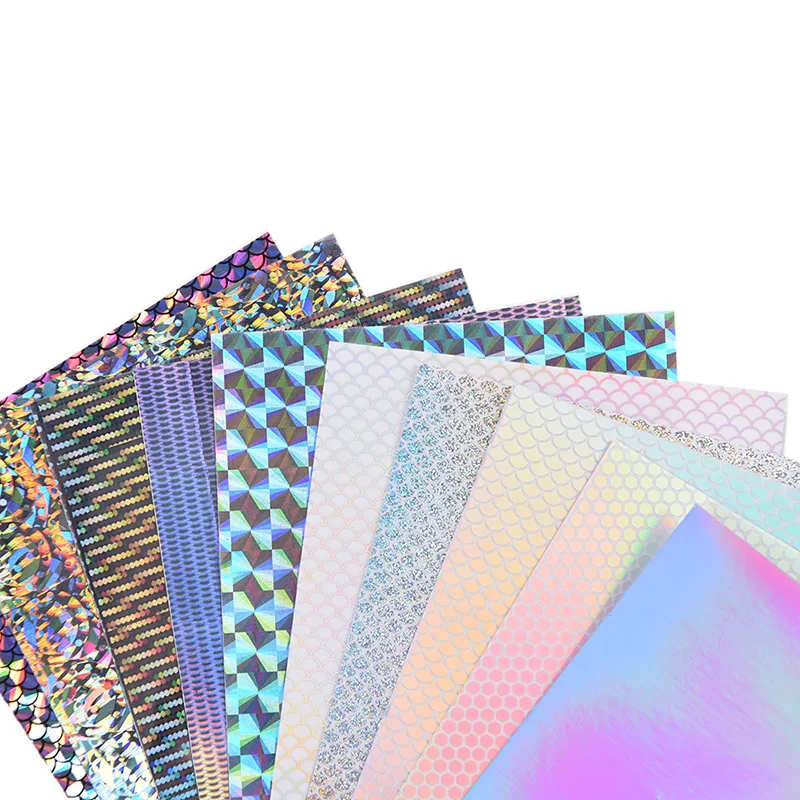 

2pcs Metal lures Artificial Fish scale skin style lifelike Fishing Accessory Mixed Colorful Stickers For Fishing