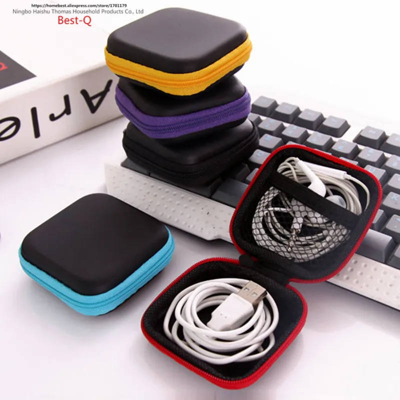 

T 0057 mobile phone data line charger, finger tip gyro packing box, earphone storage bag, EVA earphone bag