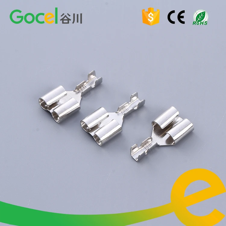 DJ223 3.5 socket terminal double holes terminal connector Automative