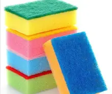 kitchen Sponges for casserole Scouring Pads tool thick