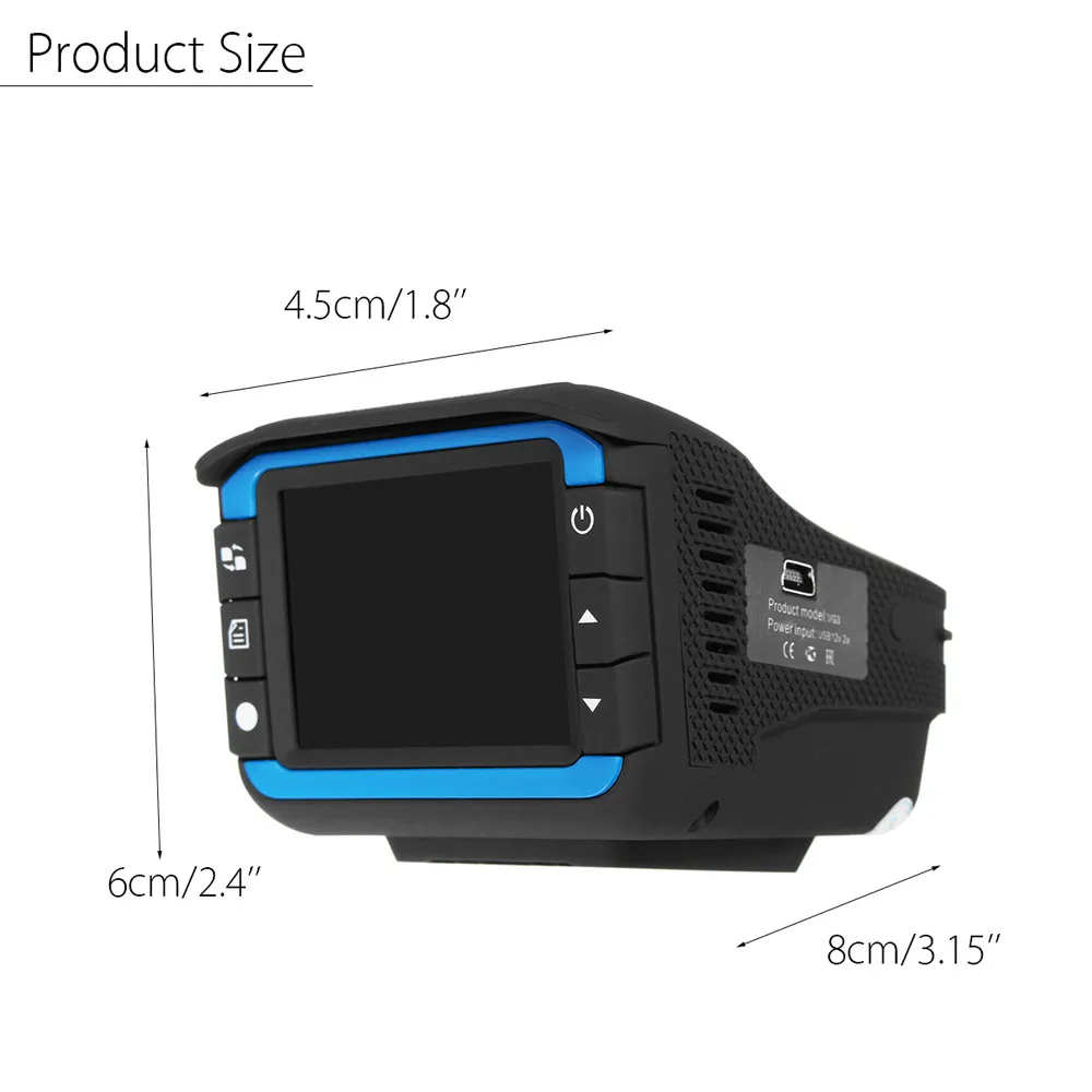 720P Радарный измеритель скорости, видеорегистратор, детектор скорости, русская Голосовая камера, видеорегистратор, измерение постоянной скорости