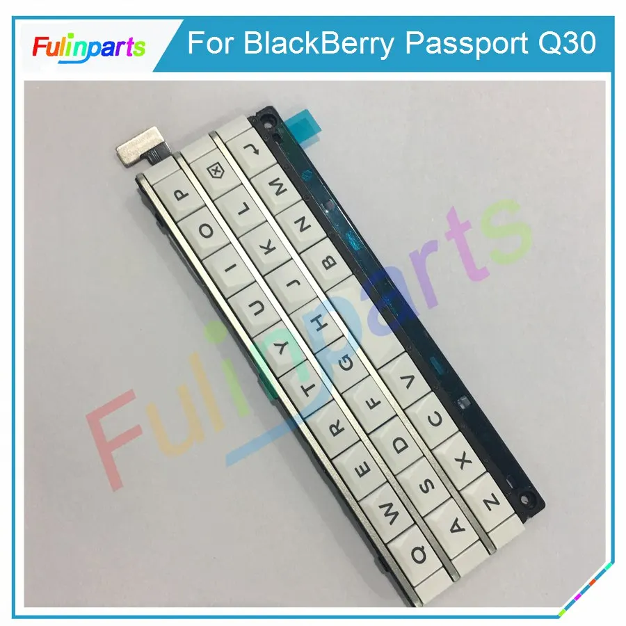 

5PCS Keypad For BlackBerry Passport Q30 Keyboard Button With Flex Cable Replacement Parts Black/White/Red