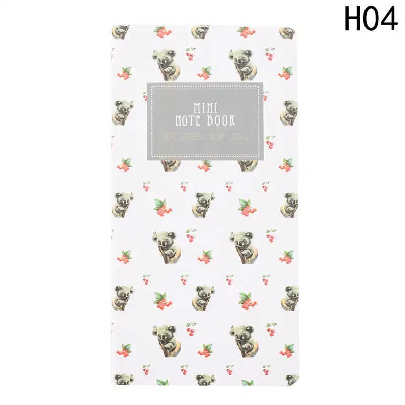 simple style 9cm x 17 3cm monthly planner pages 48 cartoon monthly planner pages
