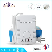 Yongkang Домашнее использование Сигнализация утечки газа для обнаружения природного газа, LPG, угля газа