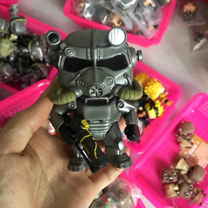 Оригинальная подержанная игра Funko POP: Fallout Power Armor виниловая экшн фигурка
