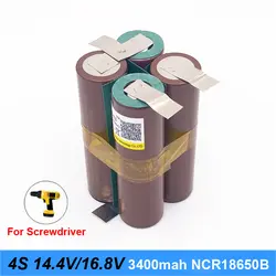 18650 Батарея hg2 3000 mAh 20 ампер для 14,4 v 16,8 v отвертка Батарея сварки полоски для пайки 4S1P 16,8 v Батарея pack (настроить) мА