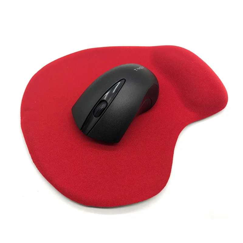  Upgrade Comfort Mouse Mat Gaming Mousepad with Gel Wrist Rest Support Non-slip Glossy Backside Desk