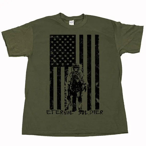 

Eternal Soldier Special Operations Forces Navy Seals Green Berets Marines Army Air Force Defender T Shirt Us Plus Size S 3Xl