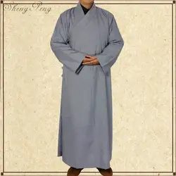Буддийский монах халаты одежда Шаолинь монах одежда мужские монах Шаолиня форма буддийская одежда буддийский халат CC259