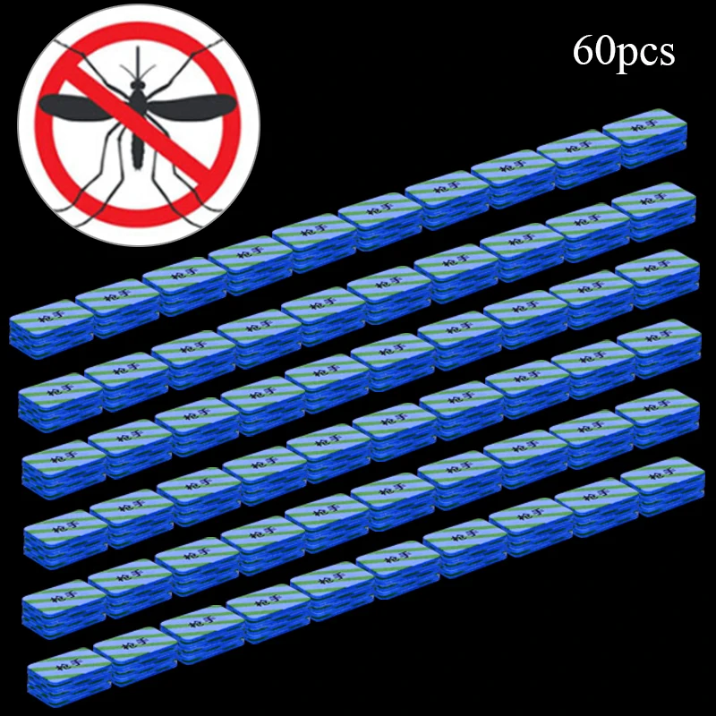 1 шт. 3,5*2,2*0,2 см таблетки от комаров насекомых анти вредителей отпугиватель комаров без токсичных вредителями отклонить насекомых