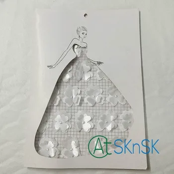 

Wholesale 200yards/lot White Lace Trim Flower Clothes Lace Fabric for Women Weeding Dress DIY Accessory DHL Shipping Diy lace f