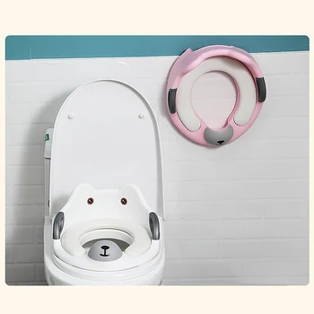 

Child Potty Baby Travel Potty Training Seat Portable Toilet Ring Kids Urinal Comfortable Assistant Toilet Safety care Baby Potty