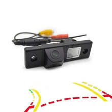 IDDOG Intelligente Dinamica Traiettoria Tracce Videocamera vista posteriore Dell’automobile di Inverso di Retrovisione di backup parcheggio retrovisore Della Macchina Fotografica